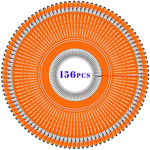 BVlleorueoi Bis Zu 300 Stück Personalisierbarer Kugelschreiber, Personalisierter Metall Stift mit Stylus, Kugelschreiber mit Namen, Logo, Nachricht Gravur Geschenk für Frauen Männer-156 Stück von BVlleorueoi