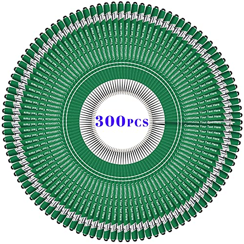 BVlleorueoi Bis Zu 300 Stück Personalisierbarer Kugelschreiber, Personalisierter Metall Stift mit Stylus, Kugelschreiber mit Namen, Logo, Nachricht Gravur Geschenk für Frauen Männer-300 Stück von BVlleorueoi