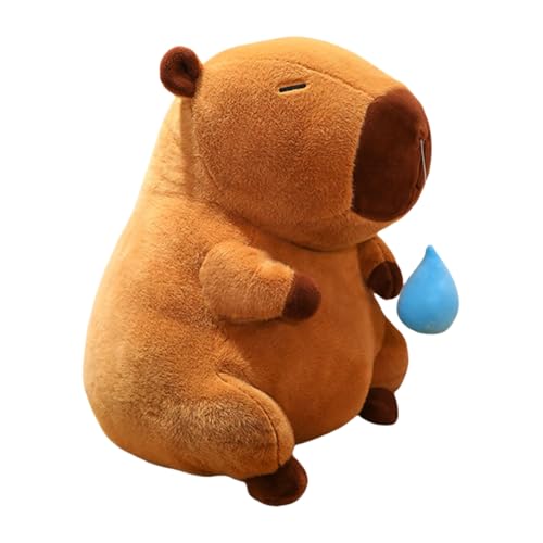 BWANGIAO Schöne Capybaras-Figur, Spielzeug, laufende Nase, Umarmungspuppen, Duschgeschenke, Capybaras, waschbare Puppen für Kleinkinder von BWANGIAO