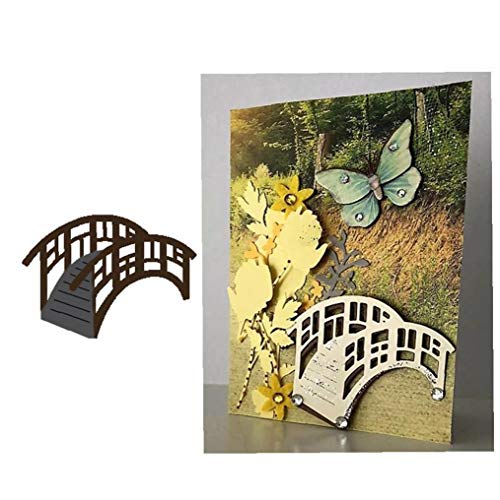 Brücke Metall-Ausschnitt sterben Scrapbooking Stencils Embossing Cuts für die Karte Karten Craft von BYFRI