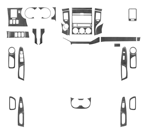 BYNGQW Auto Innenstyling 49-teiliges Epoxidharz-Komplett-Innenausstattungs-Set Für Tacoma Double Cab von BYNGQW