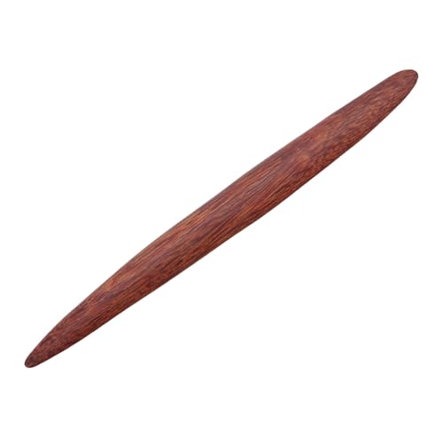 BYNYXI Holz Leder Handwerk Werkzeug, DIY Leder Kantenschleifer Glätter Stick für Lederbearbeitung, Handgefertigt 179mm Grob von BYNYXI