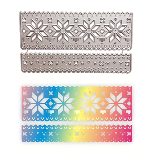 Weihnachten Stanzschablonen, DIY Weihnachtsblumen Stanzformen Metall Prägeschablonen Stanzformen Cutting Dies Weihnachtsstern Mustern Stanzformen Prägeschablone für DIY Scrapbooking Karten Handwerk von BYNYXI