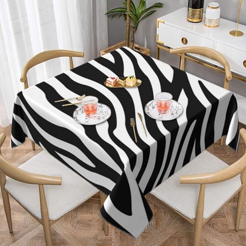 Zebra-Print PrintSquare Staub-Proof Tisch Abdeckung wasserdichte Tischdecke 55x55Inch Zebra-Print PrintSquare Staub-Proof Tisch Abdeckung wasserdichte Tischdecke 55x55Inch von BYwenhopnbs