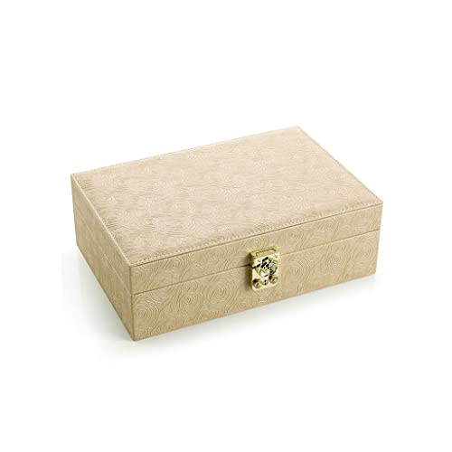 BZBZB Aufbewahrungsbox, Schmuck-Organizer, Schmuckschatulle, Aufbewahrungsbox, Kosmetikbox, Ring, Ohrring, Halskette, Armband, Uhr, kleine Schmuck-Aufbewahrungsbox m von BZBZB