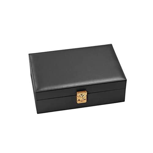 BZBZB Aufbewahrungsbox, Schmuck-Organizer, Schmuckschatulle, Aufbewahrungsbox, Kosmetikbox, Ring, Ohrring, Halskette, Armband, Uhr, kleine Schmuck-Aufbewahrungsbox m von BZBZB