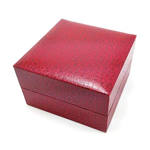 BZBZB Aufbewahrungsbox, Uhrenbox, Uhren-Schmuckschatulle, langlebiges Hartschalenetui, quadratische Geschenkbox für Uhren, Armbänder, Armreifen, Geschenkbox, Aufbewa von BZBZB