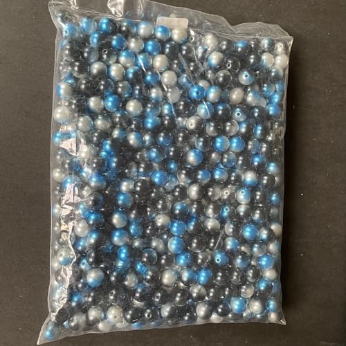 BZSQD 550/1000/4500/18000/50000 Stück, 3–12 mm Farbverlauf, bunte Kunstperlen, Acryl-Rocailles für Armbänder, Halsketten, DIY-Schmuckherstellung von BZSQD