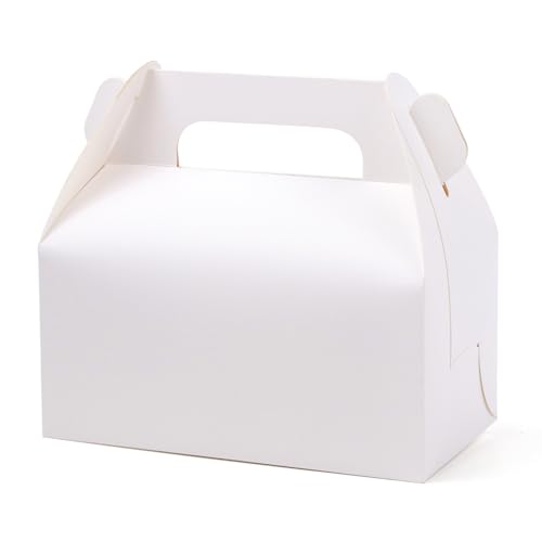 BZSQD Dekorative Papier-Snack-Boxen, 16,5 x 9 x 8 cm, Geschenkboxen für Kinder, Geburtstagsparty-Boxen, Hochzeitsgeschenkboxen, Weihnachtsfeier, 10/20/50 Stück von BZSQD