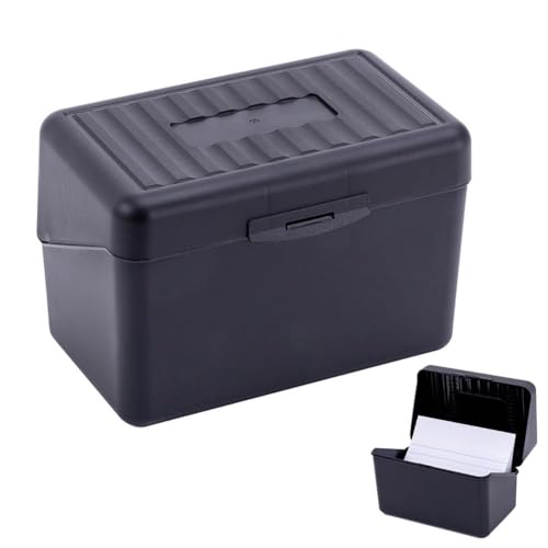 BaYuYPOO Karten-Set, 7,6 x 12,7 cm, Kartenbox, Notizkarten-Organizer, Etui zum Befüllen von Notizkarten, Rezepten, Karten, Fla von BaYuYPOO