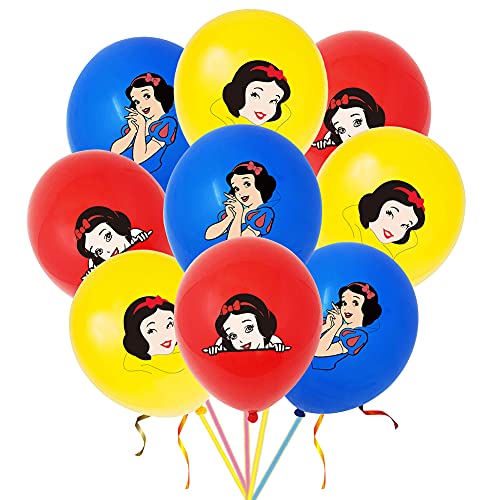 Babioms 30Pcs Princess Ballons, Princess Party Decoration, Birthday Party Supplies, Princess Latex Balloons von Babioms