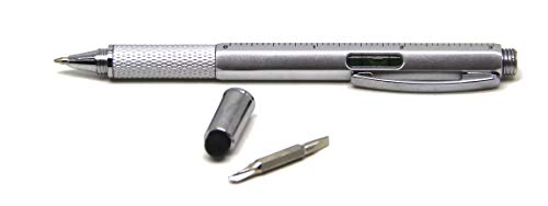 Bada Bing 2er Set Multifunktioneller Kugelschreiber 5 in 1 Stift Lineal Wasserwaage Werzeug Touchpen Geschenk Kollege Büro Männergeschenk Geschenkidee Für Frauen 82 von Bada Bing