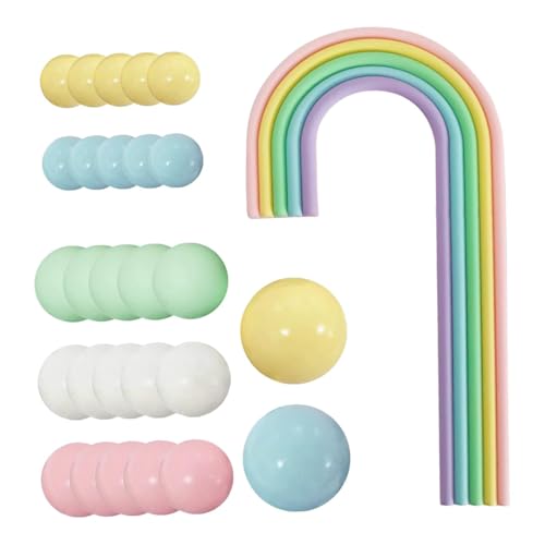 Badiman 28Pcs Regenbogen Kuchen Topper Kuchen Dekorationen für Lehre Hochzeit Showe Badiman 28Pcs Regenbogen Kuchen Topper Kuchen Dekorationen für Lehre Hochzeit Showe von Badiman