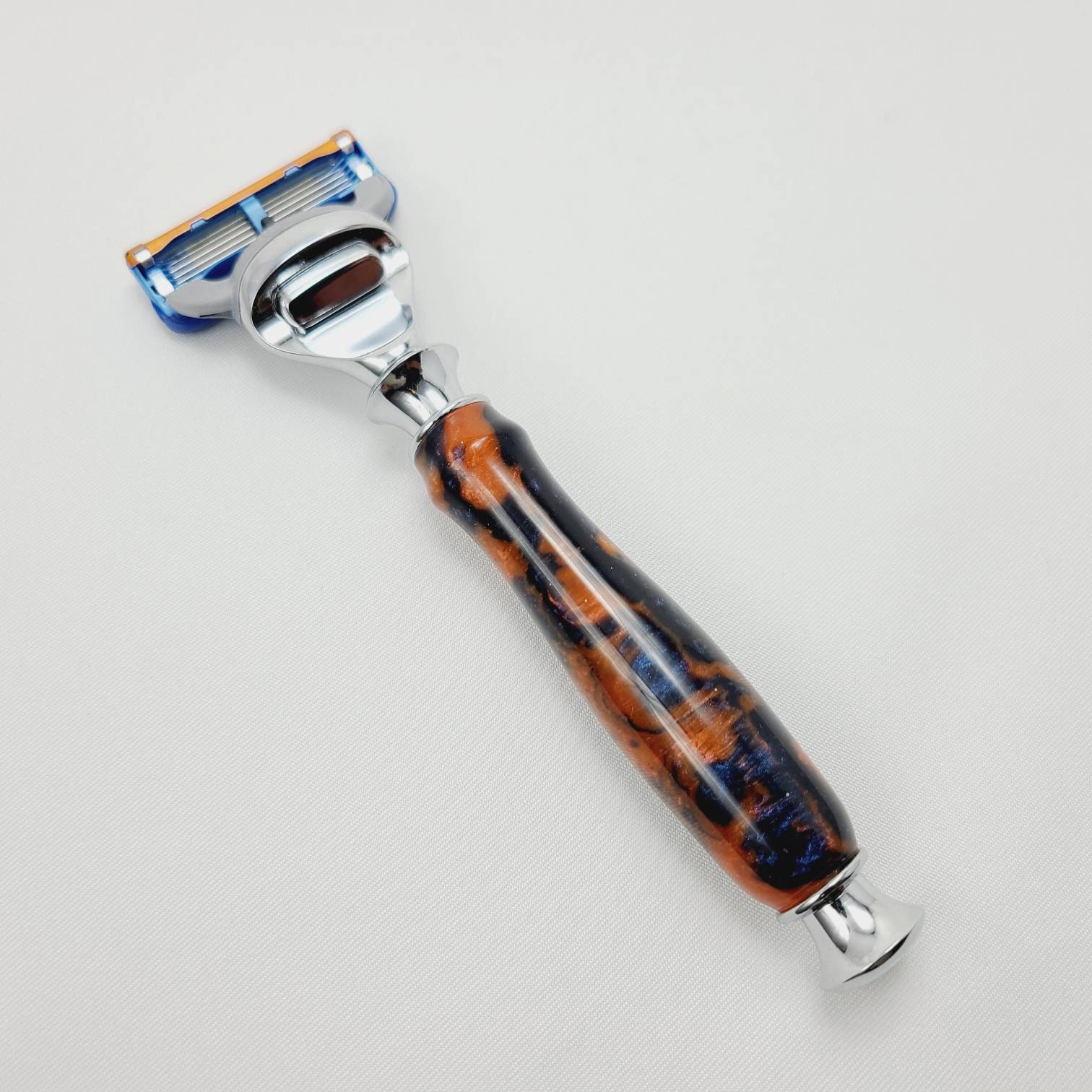 Blue & Orange Fusion Oder Venus Rasiermesser von BadlandsShaving