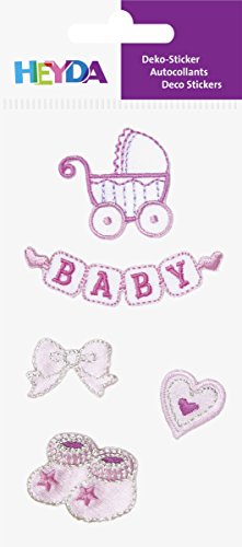 Heyda Sticker Textil BabyGirl1 von Baier & Schneider