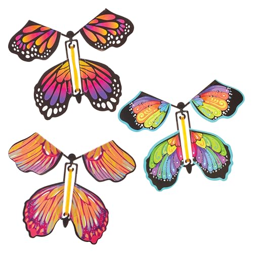 Baker Ross FN231 Launching Butterflies – 6er-Pack, Schmetterlings-Partytütenfüller für Kinder von Baker Ross