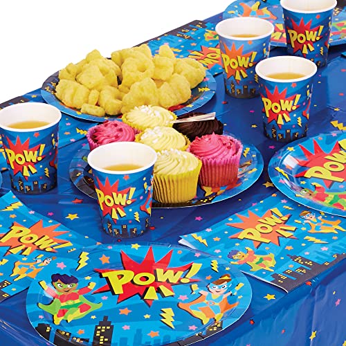 Baker Ross FX725 Sternenhelden-Partygeschirr - Packung mit 25 Stück, helden-Partygeschirr-Set für Kinderpartys von Baker Ross