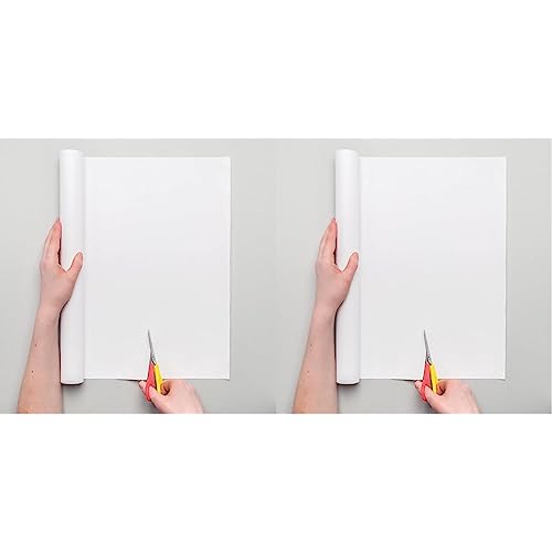 Baker Ross Leinwand-Rolle 200 cm x 40 cm für Kunstprojekte von Kindern (pro Rolle) (Packung mit 2) von Baker Ross