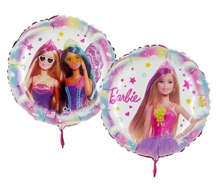 Ballonim® Barbie rund ca. 46 cm Luftballons Folienballon Party DekorationGeburtstag von Ballonim