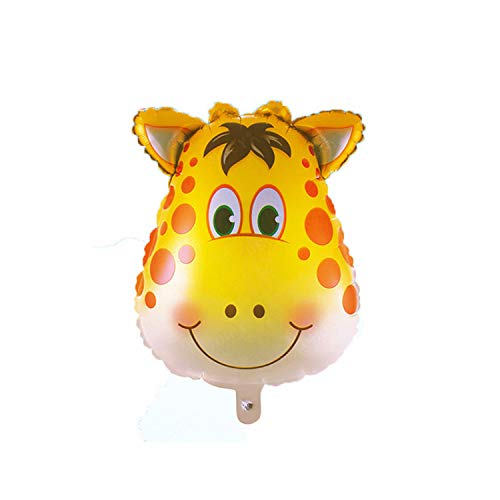 Ballonim® Giraffenkopf ca. 70cm Luftballons Folienballon Party DekorationGeburtstag von Ballonim