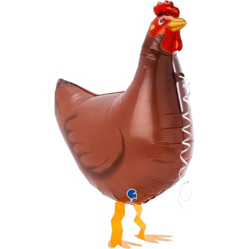 Ballonim® Huhn Air Walker 56 cm Folienballon Party DekorationGeburtstag von Ballonim