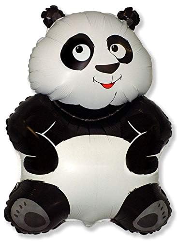 Ballonim® Pandabär ca. 80cm Luftballons Folienballon Party DekorationGeburtstag von Ballonim