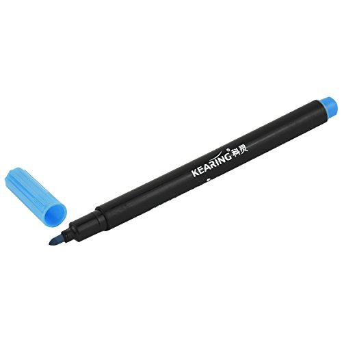 Balrbex 1 x Fabric Marker Pens Permanent Farben Für Diy Textile Kleidung T-Shirt Schuhe Blau von Balrbex