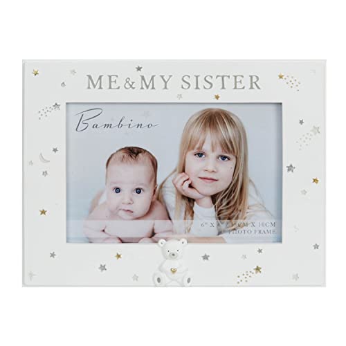 Bambino Me and Sister Bilderrahmen mit erhabenem Teddy-Symbol Bambino Me and Sister Bilderrahmen mit erhabenem Teddy-Symbol von Bambino