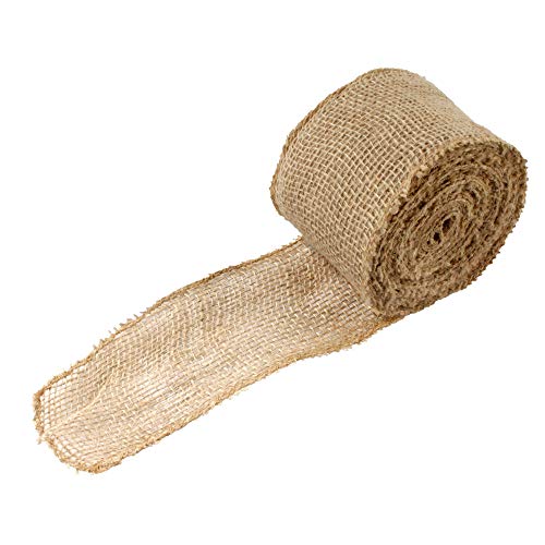 JubileeYarn Juteband, 7,6 cm x 9,1 m, Naturfarben, 10 Rollen von BambooMN