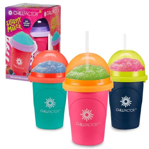 Bandai - Chillfactor CO07749 Tasse mit Strohhalm - zufällige Farbe Blau, Rosa oder Grün von Bandai