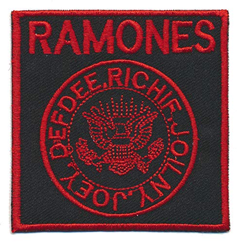 Ramones Aufnäher Patch Bügelbild Musik Bands Rock Punk CBGB NY USA von Bandero