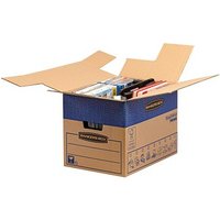 5 Bankers Box Umzugskartons SmoothMove FastFold 42,9 x 32,7 x 31,0 cm von Bankers Box