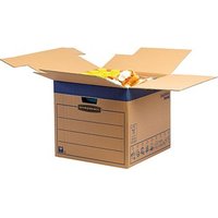 5 Bankers Box Umzugskartons SmoothMove FastFold 47,0 x 48,0 x 41,2 cm von Bankers Box