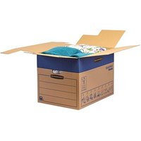 5 Bankers Box Umzugskartons SmoothMove FastFold 63,2 x 48,0 x 46,3 cm von Bankers Box