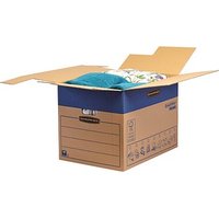 5 Bankers Box Umzugskartons SmoothMove FastFold 63,2 x 48,0 x 46,3 cm von Bankers Box