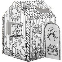 Bankers Box Ausmalbild weiß Spielhaus Einhorn von Bankers Box