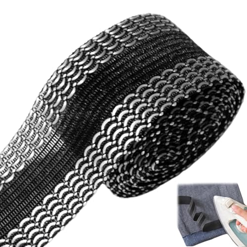 Banziaju Saumband für Hosen 5 -Yard -Länge Saum Tape ohne nähen ohne Eisen DIY -Kleidung Zubehör Saumklebeband für Hose waschbare Saumhose ohne Nähen für Vorhänge, Saumhose ohne Nähen von Banziaju