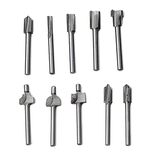 BaoFufc HSS Rotierende Holzfräser, Hochgeschwindigkeitsstahlfräser, Holzfräser für Hausarbeiter und Holzbearbeitung, Router-Bits für Metall von BaoFufc