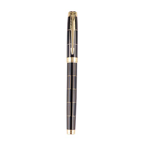 BaoFufc Luxuriöser Herren-Füllfederhalter, 0,5 mm Feder, für Business, Schreiben, Signieren, Kalligraphie, Glas, Kalligraphie-Stift, wie beschrieben von BaoFufc