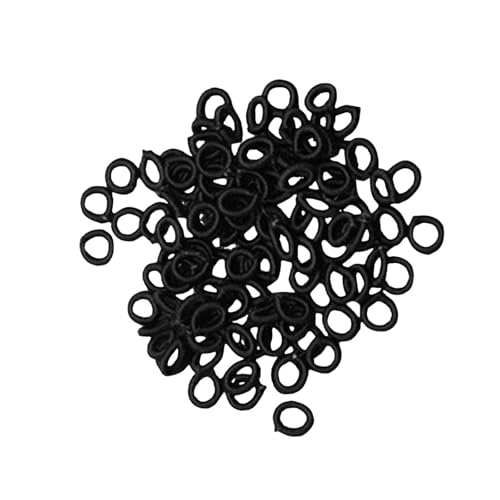 Baoblaze 100 Stück O-Ringe zum Basteln, Herstellen von Kreisen, praktische Schmuckdekoration, DIY, 6 mm, Zubehör für Halskettenspulen, DIY-Schmuckzubehör, Grün von Baoblaze