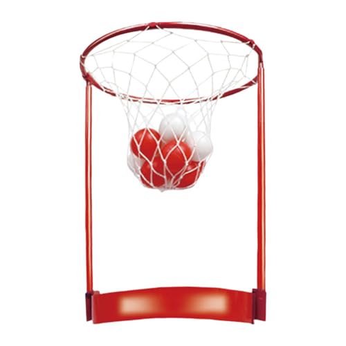 Baoblaze Head Hoop Basketball-Partyspiel mit Bällen Motorik Leichtes, verstellbares Korbnetz-Stirnband, für Kinder Erwachsene, Büro, 1 Korb von Baoblaze