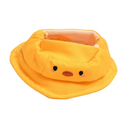 Baoblaze Plüsch-Puppenhut für 17 cm große Puppen, zum Anziehen, bequem, modisch, zum Rollenspiel, Foto-Requisiten, Plüsch-Puppenzubehör, Stofftierhut von Baoblaze