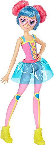 Barbie Mattel DTW06 - Die Videospiel-Heldin Freundin Puppe mit Buntem Haar und Brille, Ankleidepuppen-Zubehör von Barbie