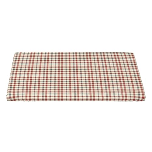 4FT Rechteckige Enganliegende Tischdecke, Chic Stripes Tischschutz Elastisch Tischtuch Rechteckig, Schmutzabweisend Elastische Tischtuch Rechteckig Tischdecke Tischdecke Outdoor für Küche Picknick von Barbool