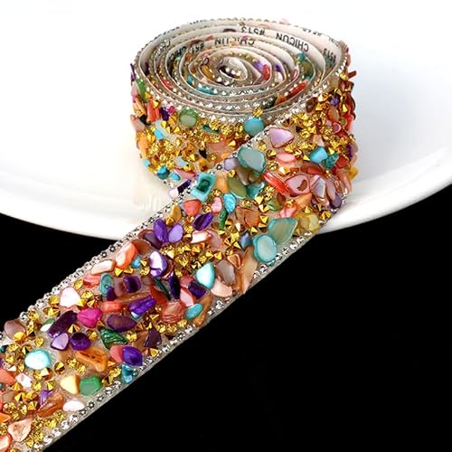 Barlone Selbstklebende Strassband Kristall Strass 2cm(Farbe) von Barlone