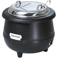 Bartscher Warmhaltetopf Suppentopf Gourmet schwarz 10,0 l 450 W von Bartscher