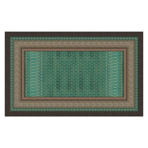 Bassetti Tischdecke Piazza Ducale V1 Verde 100% Baumwolle, Größe: 150cm x 250cm, 9314518 von Bassetti