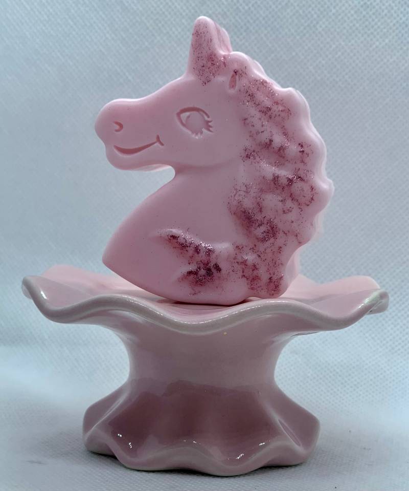 Bubble Gum Einhorn Seifen von BathifyTreasures