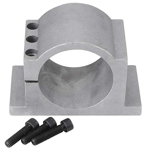 Baverta 80mm Durchmesser Aluminium CNC Spindelmotor Halterung Klemme mit Schrauben(80mm) von Baverta