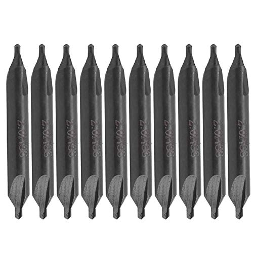 Baxnore 10 PCS -Mittelbohrmaschine, HSS genau von Baxnore